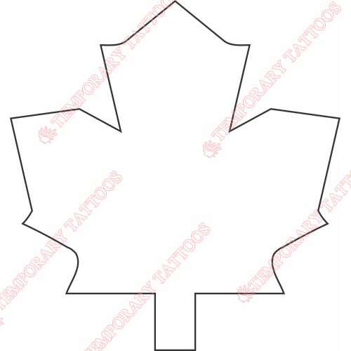 Toronto Maple Leafs Customize Temporary Tattoos Stickers NO.352